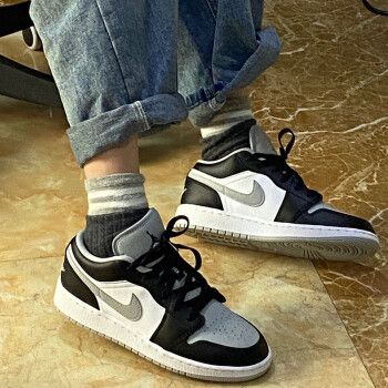Jordan 1 Low 'Black White Grey' photo review