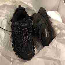 Track Sneaker 'Triple Black' photo review