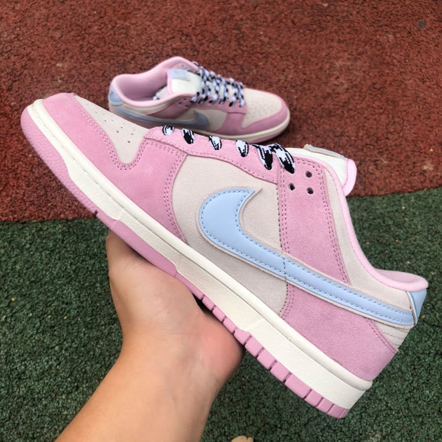 low pink dunks